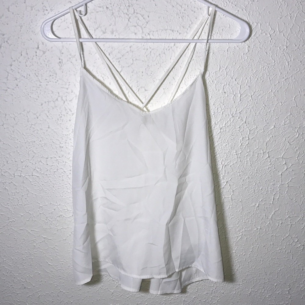 White Hollister Tank Top